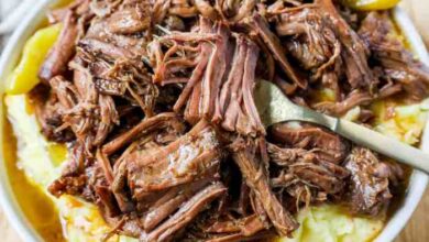 Simple beef pot roast