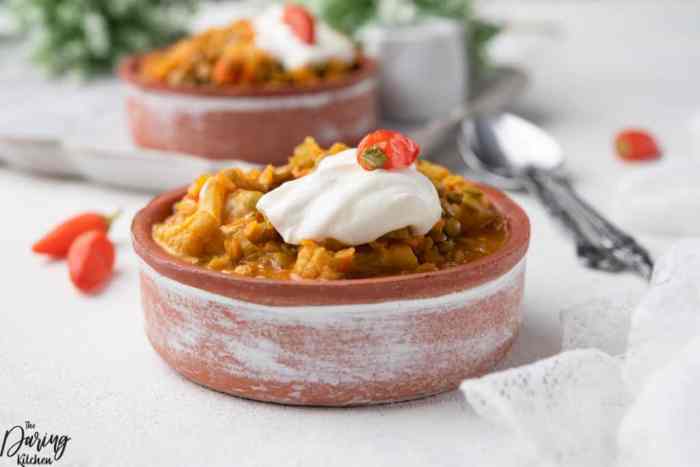 Moroccan lentil soup with veggies