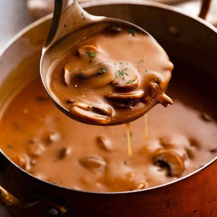 Chef johns mushroom gravy