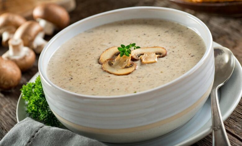 Cream of mushroom soup i