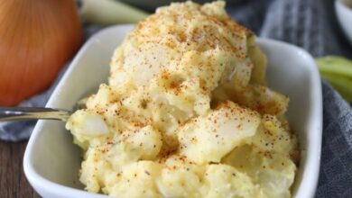 Old fashioned potato salad