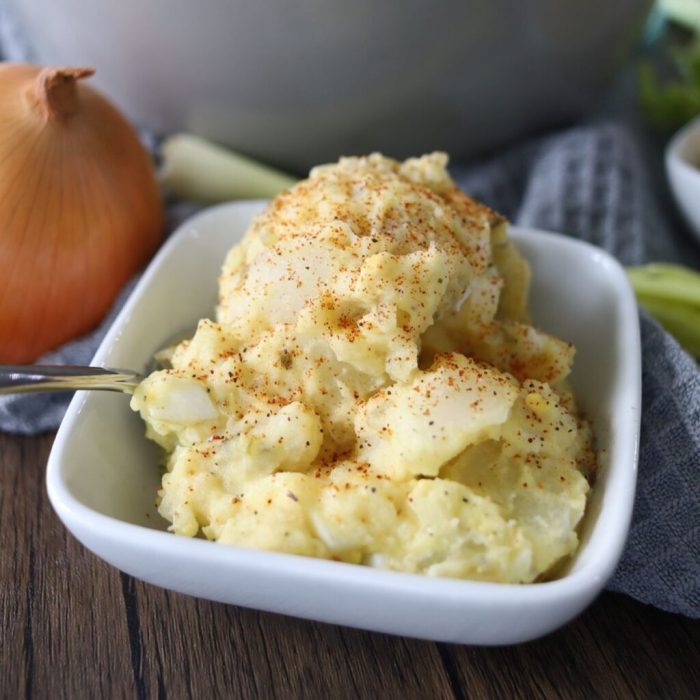 Old fashioned potato salad