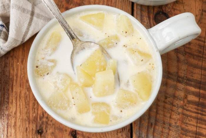 Old fashioned potato soup