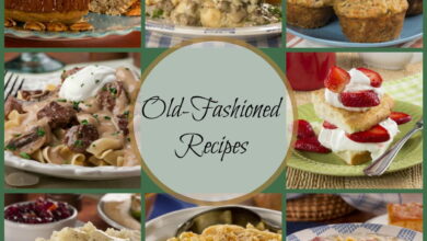 Old fashioned dinner recipes