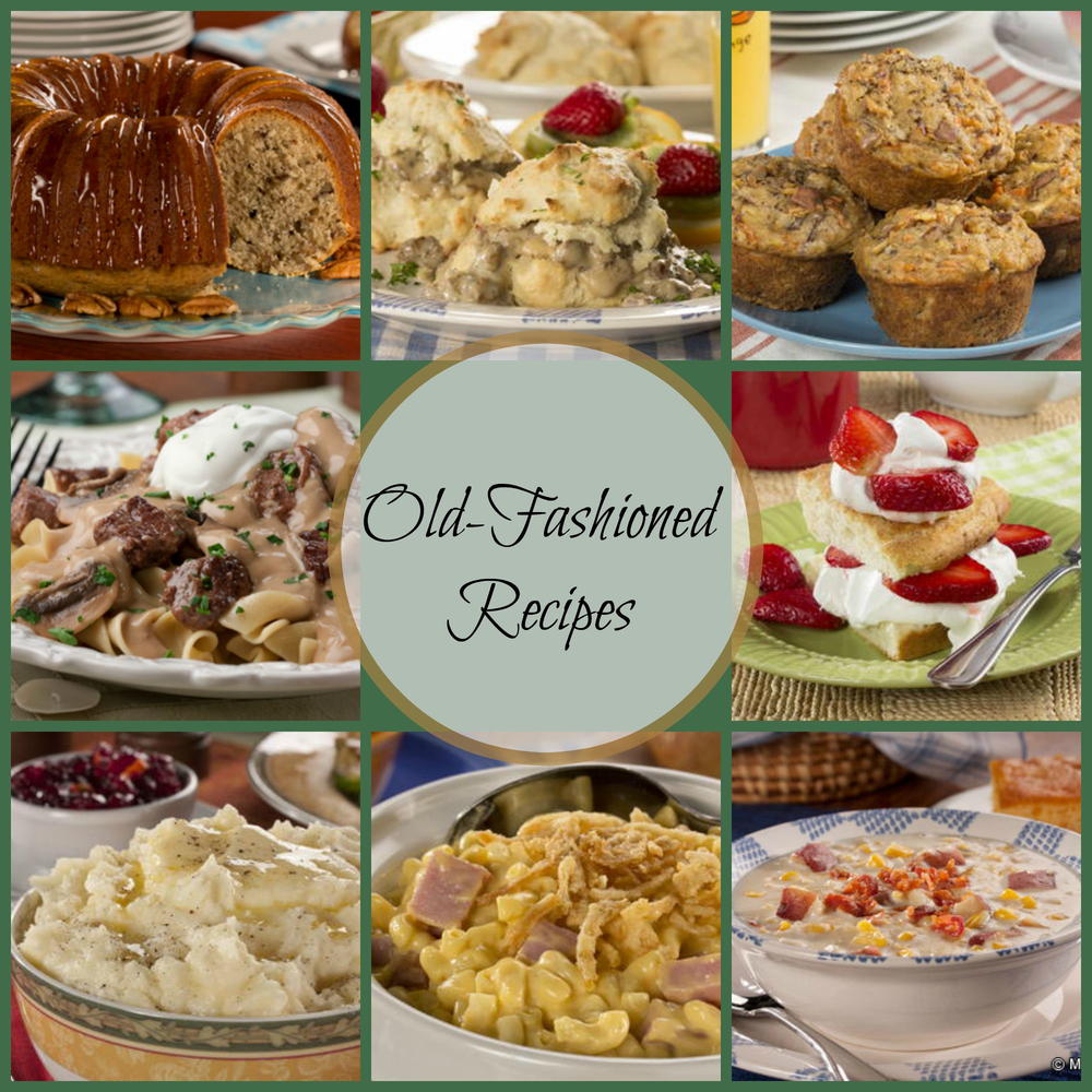 Old fashioned dinner recipes