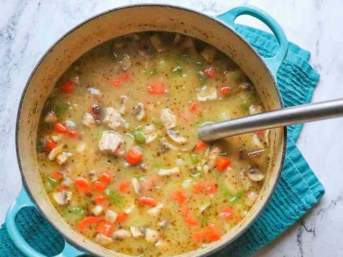 One pot chicken stew