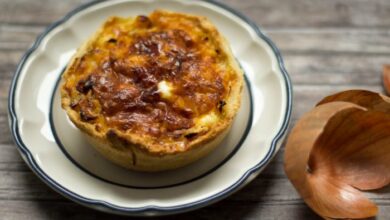 German zwiebelkuchen onion pie