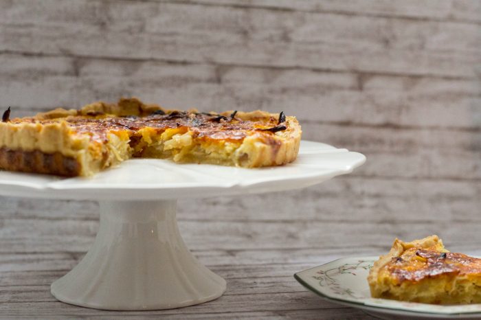 German zwiebelkuchen onion pie