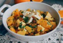 Turkish orange salad with mediterranean dressing