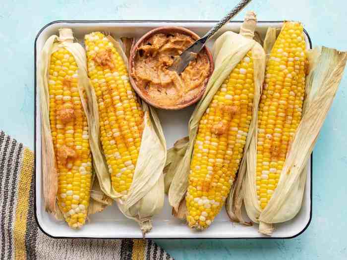 Oven roasted parmesan corn on the cob