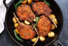 Pork chops fried pan easy make stove recipe