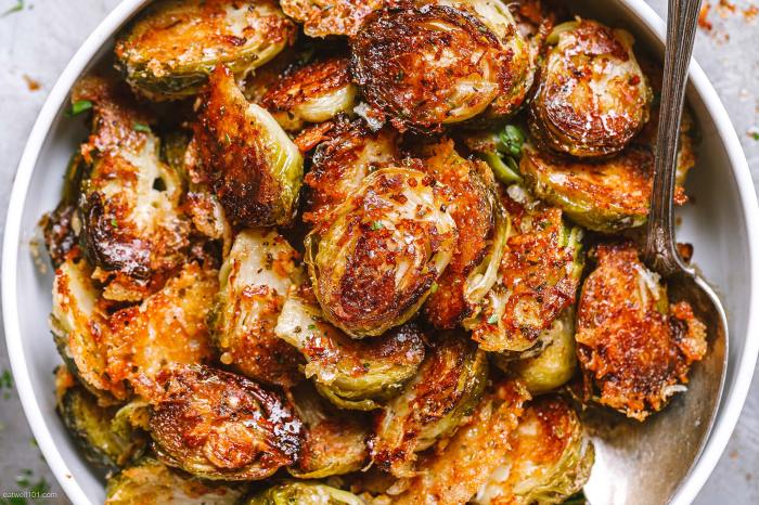 Easy roasted brussels sprouts