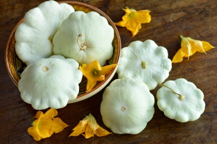 Sauteed patty pan squash