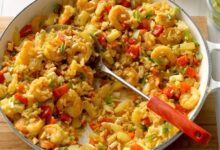 Pineapple shrimp fried rice