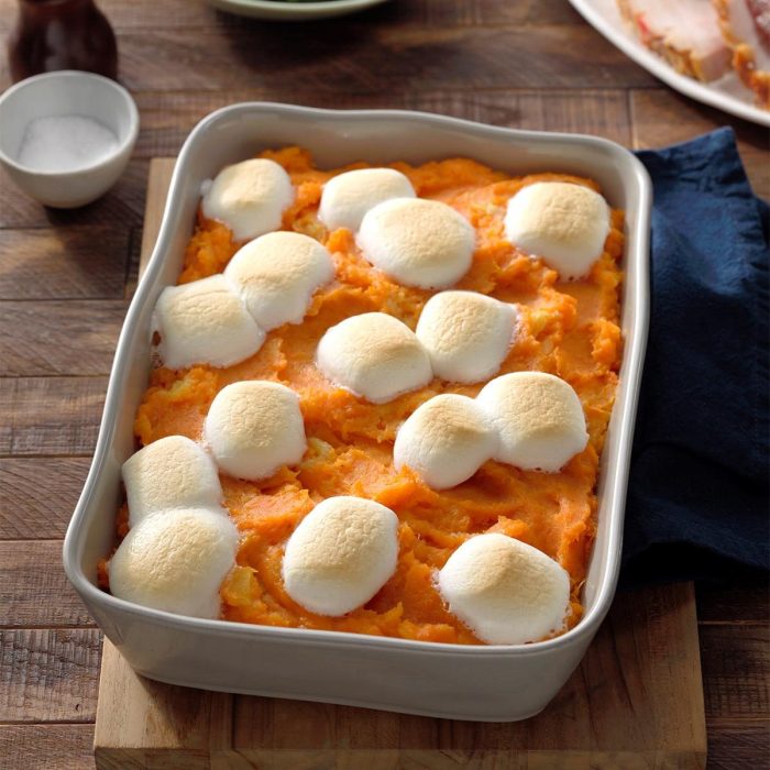 Sweet potato pineapple casserole