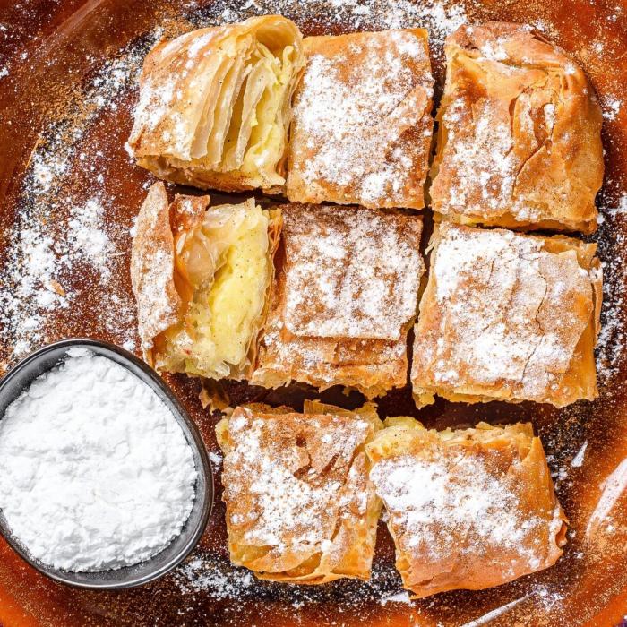 Leftover phyllo dough pastries