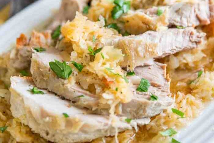 Pork sauerkraut roast pot crock recipe polish food cooking year recipes classic water crockpot witamy happy