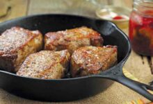 Canadian pork loin chops