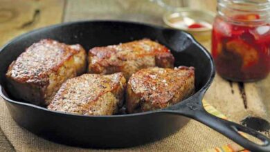 Canadian pork loin chops