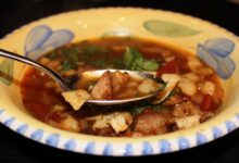 Posole mexican pork stew