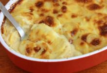 Creamy au gratin potatoes