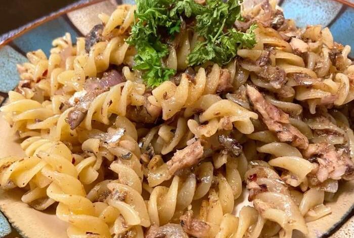 Chef johns pasta con le sarde