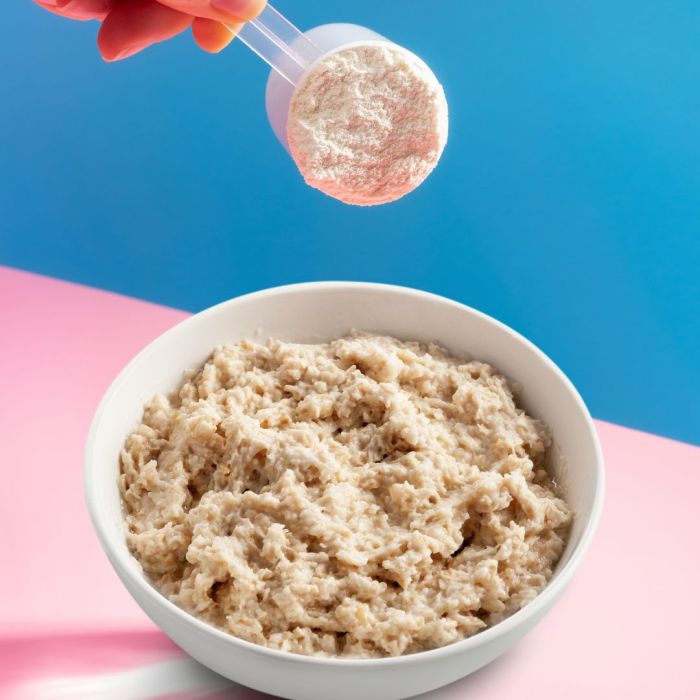 High protein oatmeal for athletes