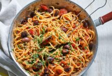 Rich pasta for the poor kitchen