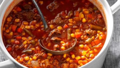 Quick and easy vegetable soup