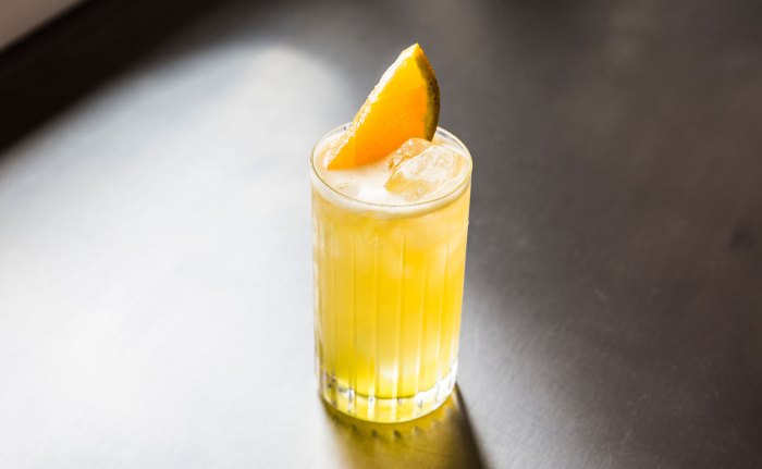 The harvey wallbanger cocktail