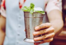 Alcohol free mint julep