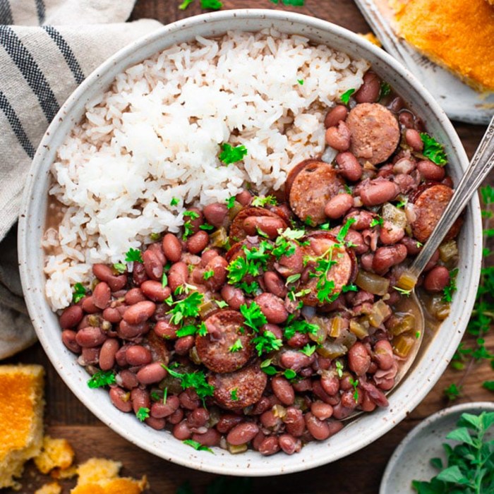 Authentic no shortcuts louisiana red beans and rice