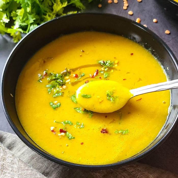 Chard lentil soup lebanese style