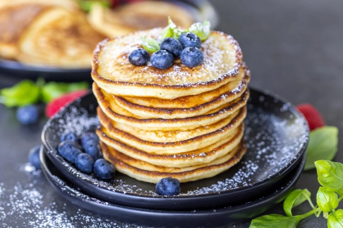 The best ricotta pancakes