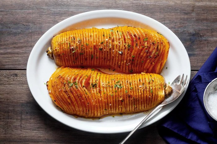 Simple roasted butternut squash