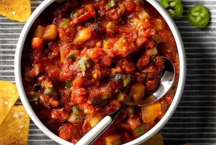 Roasted tomato salsa i