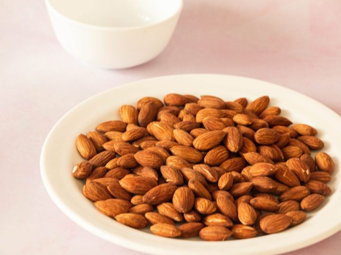 Air fryer roasted almonds