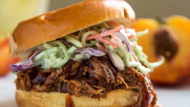 Slow cooker pulled pork with root beer