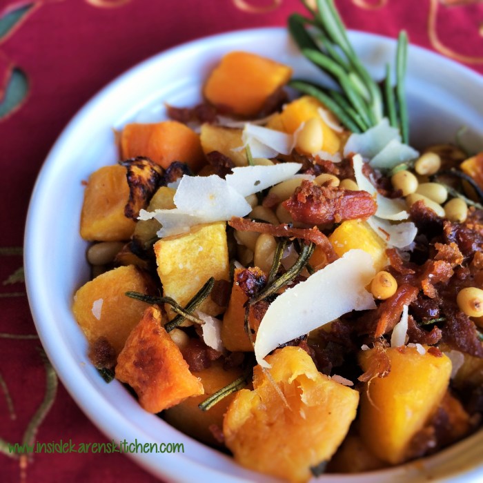 Shallots rosemary butternut accounting