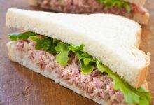 Ham and egg salad sandwich spread