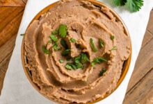 Refried beans vegan slow cooker veganista simple white easy fuss cooked eat ready ever these may