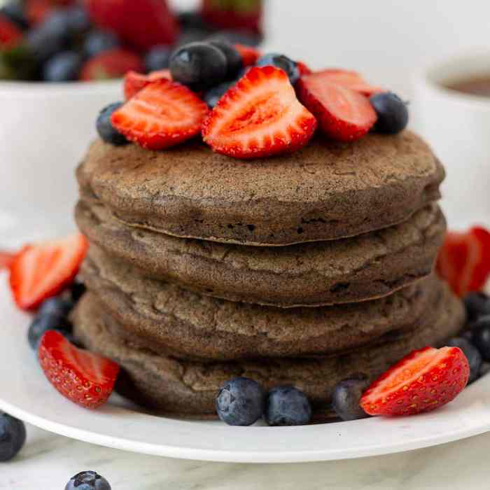 Old fashioned sour buckwheat pancakes