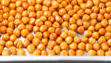 Roasted salt vinegar chickpeas