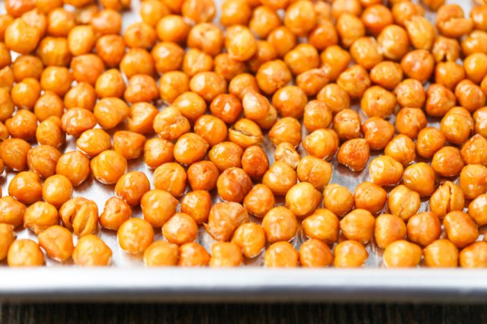 Roasted salt vinegar chickpeas