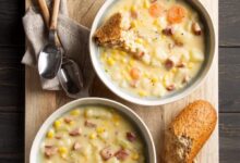 Potato and sausage soup