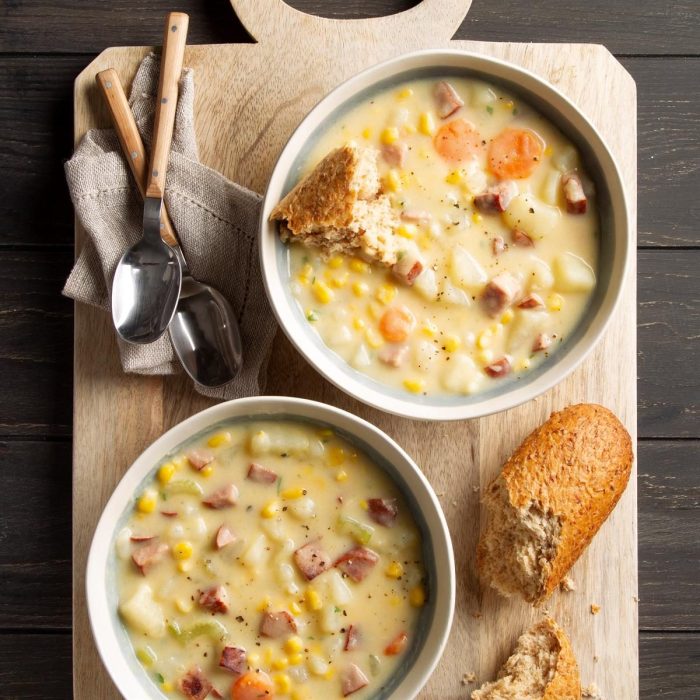 Potato and sausage soup