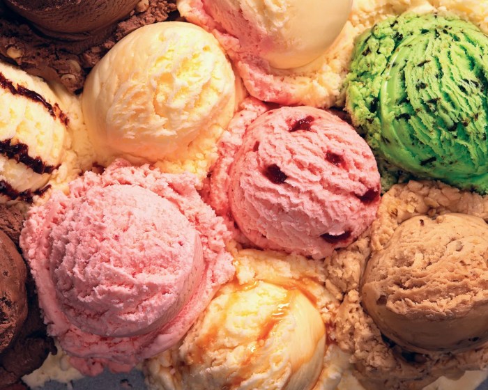 Yummy ice cream bread