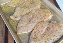 Grilled lemon pepper chicken