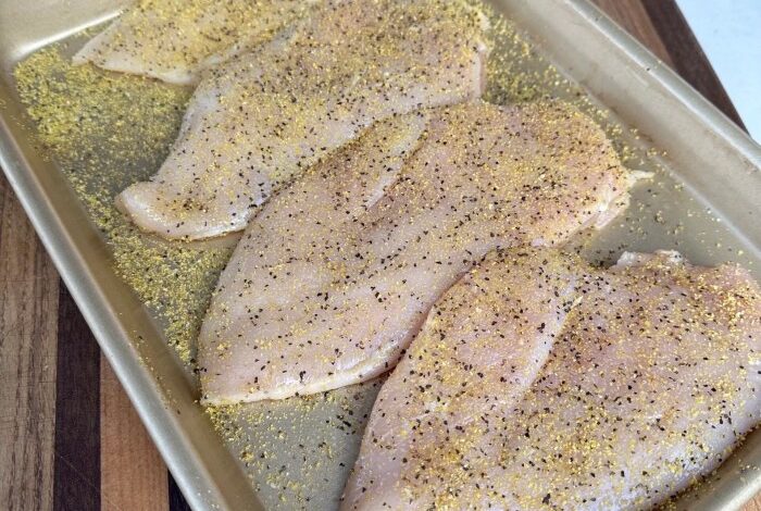 Grilled lemon pepper chicken