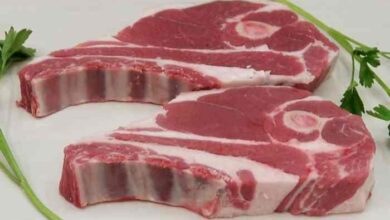 Braised lamb shoulder chops